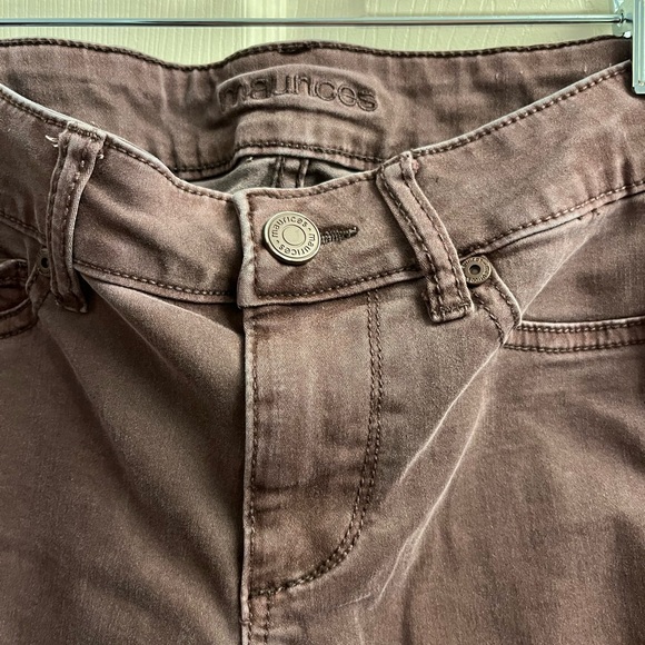 Maurice’s Elegant Chocolate Skinny Jeans for Women Xsmall - Picture 2 of 6